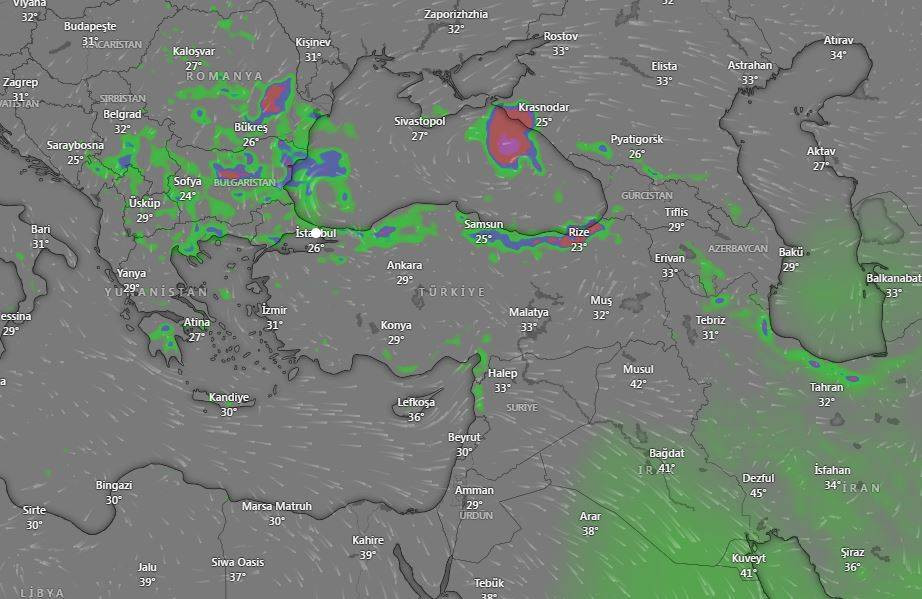 Meteoroloji 6 ili saat verip uyardı! Gök gürleyecek, sağanak vuracak - Resim: 7
